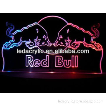 Advertising Red Bull Racing Energy Drink LED Night Light Beer Bar Sign (Flashing)